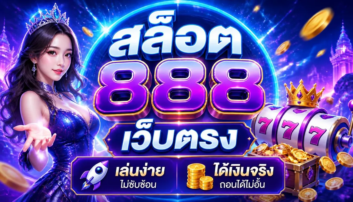 สล็อต 888 เว็บตรง เล่นง่าย ได้เงินจริง